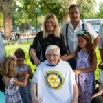 Despedimos a Eduardo Sánchez, socio fundador del Rotary Club de Villa Devoto