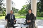Alberto Fernández y Javier Milei se reunieron en Olivos para “dar inicio al proceso de transición institucional”