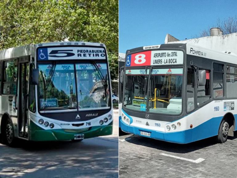 Dos líneas de colectivos unirán Aeroparque y el Aeropuerto de Ezeiza