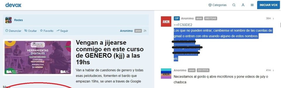Repudio político a militantes libertarios que insultaron y se masturbaron en una capacitación online del GCBA a cargo de UCR Diversidad