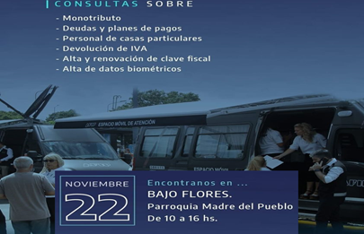 Operativo de AFIP en Bajo Flores
