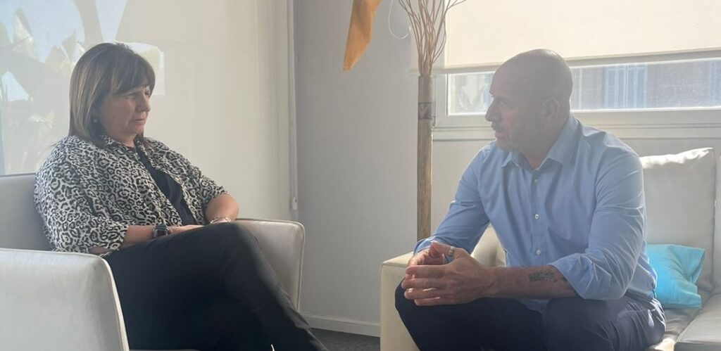 Patricia Bullrich se reunió con Waldo Wolff, futuro minsitro de Seguridad porteño