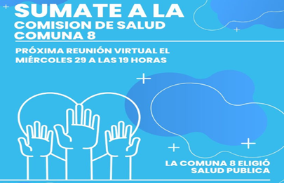 Reunión de la Comisión de Salud de la Comuna 8