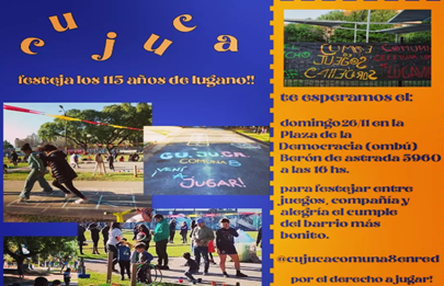 Se viene la CUJUCA en la Comuna 8