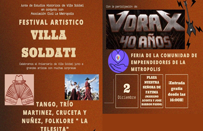  Festival por el aniversario de Villa Soldati