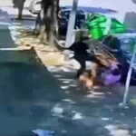 Un señor mayor reclamó por la caca de perro y la dueña del can lo atacó brutalmente