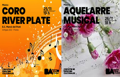 Fin de semana a toda música en el Marco del Pont
