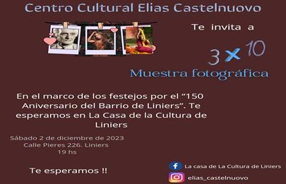 3×10 muestra fotográfica en Liniers