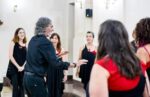 Flores: recital de coro, a sala llena