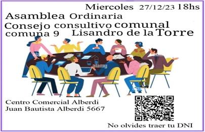 Última Asamblea Ordinaria del Consejo Consultivo Comuna 9