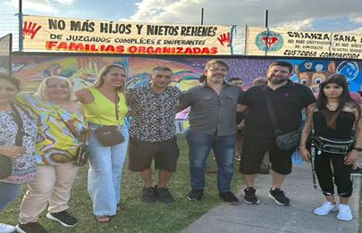 Inauguración del Mural sobre Lucio Dupuy en Parque Alberdi