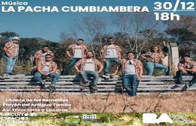 Despedida del año bailando en Parque Avellaneda