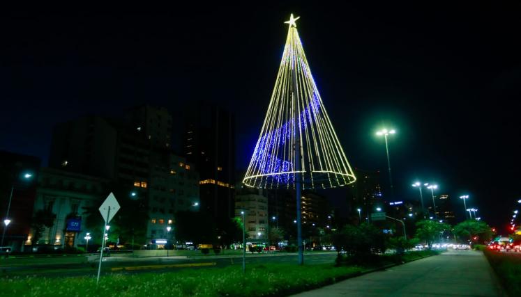 Buenos Aires se ilumina para recibir las Fiestas