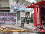 San Cristóbal: incendio en un edificio de Matheu al 1200, sin heridos