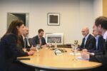 Entre sus últimas actividades oficiales, Rodríguez Larreta se reunió con el embajador norteamericano