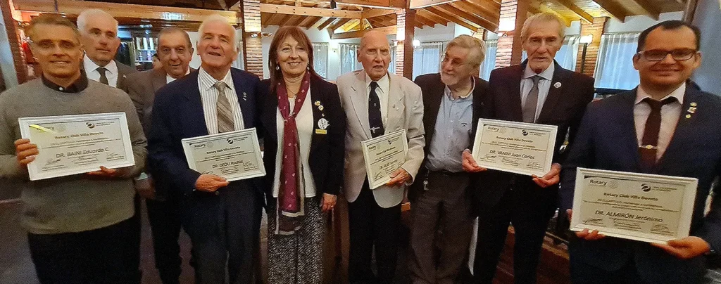 El Rotary Club de Devoto celebró el Día del Médico