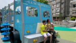 Lugano I y II: el GCBA inauguró un patio de juegos dedicado a “Argentina Campeón Mundial”