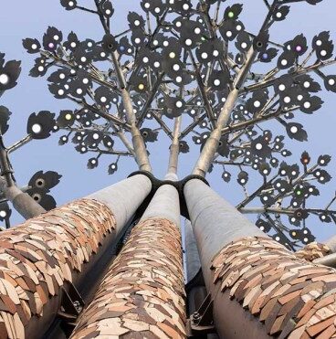 Así es Arbórea Magna la nueva escultura en el Parque de Innovación