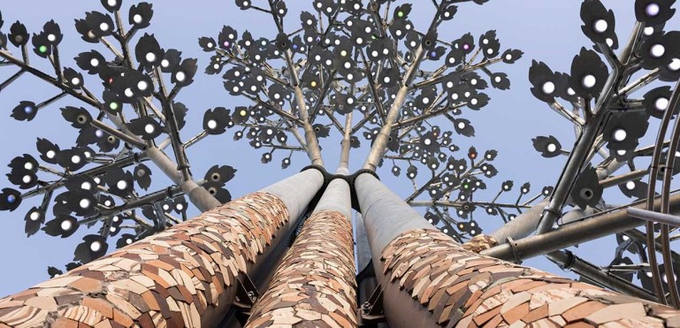 Así es Arbórea Magna la nueva escultura en el Parque de Innovación