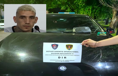 Ricardo Centurión se negó a un narcotest en control Policíal