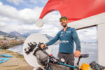 Un ciclista alemán recuperado de un tumor cerebral unió Vancouver con Ushuaia difundiendo un mensaje de esperanza