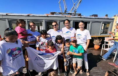 Famosas visitan el comedor de Margarita Barrientos