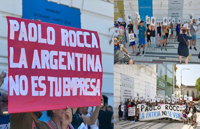 Protesta: Olla popular y concentración en La Boca