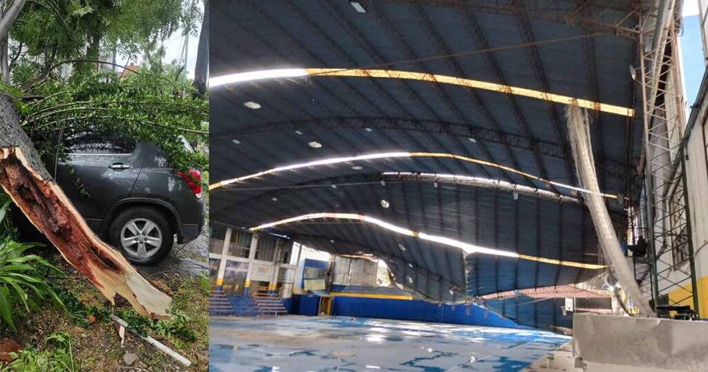 “Tengo miedo”, uno de los hashtags más usados en redes por el temporal