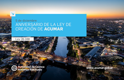 Aniversario de la ley de creación de ACUMAR