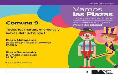 Llega Vamos Las Plazas edición verano 2024
