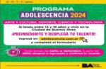 Inscripcion al Programa Adolescencia 2024