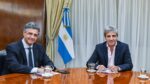Reunión entre Luis Caputo y Jorge Macri 