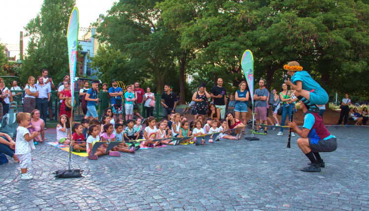Comienza Vamos las Plazas en vacaciones de verano en las plazas y parques de la Ciudad