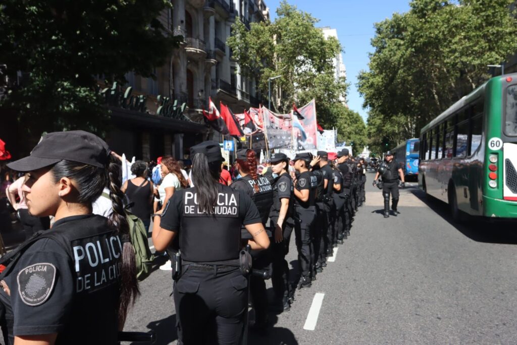 Jorge Macri agradeció a Seguridad de CABA y Nación porque hubo “una Ciudad ordenada pese a la movilización multitudinaria” por el paro de la CGT