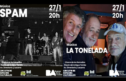 Se viene otro sábado de Rock en el parque