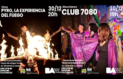 Pyro la experiencia del Fuego en Parque Avellaneda