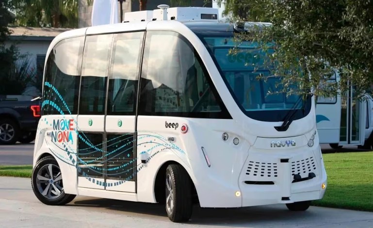 Nuñez: cómo es el vehículo autónomo de pasajeros que se está probando