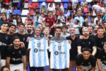 El jefe de gobierno presenció un entrenamiento de la seleelcion de handball