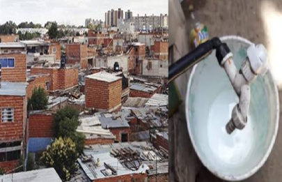 Villa 20: ¿falta agua corriente y potable?