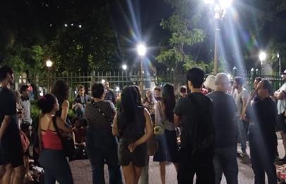 Vecinos de Flores se preparan para movilizar en el paro general del 24E