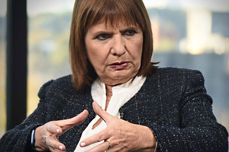 Bullrich insta a denunciar amenazas y aprietes de los sindicatos ante el próximo paro nacional
