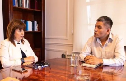 Bullrich recibió a Chocobar y hablo sobre la legítima defensa y seguridad pública