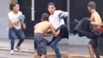 Constitución: dos personas protagonizaron un dueño a cuchilladas en plena calle