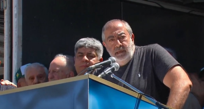 Héctor Daer: “Nos corren por la libertad y nos quieren llevar a entregar el Fondo de Garantía de Sustentabilidad”