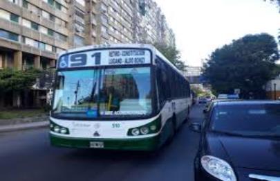 La línea 91 ya no llega a Retiro