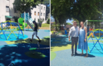 Inauguran “Patio de Juegos” en el Barrio Los Perales