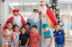 Los Reyes Magos visitaron el hospital Garrahan