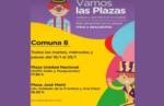 Llega Vamos las Plazas a la Comuna 8