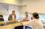 Reunión entre el ministro de Infraestructura el Titular de la Corporación Buenos Aires Sur