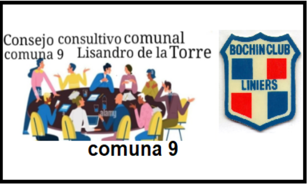 Se viene la reunión de febrero del Consejo Consultivo de la Comuna 9